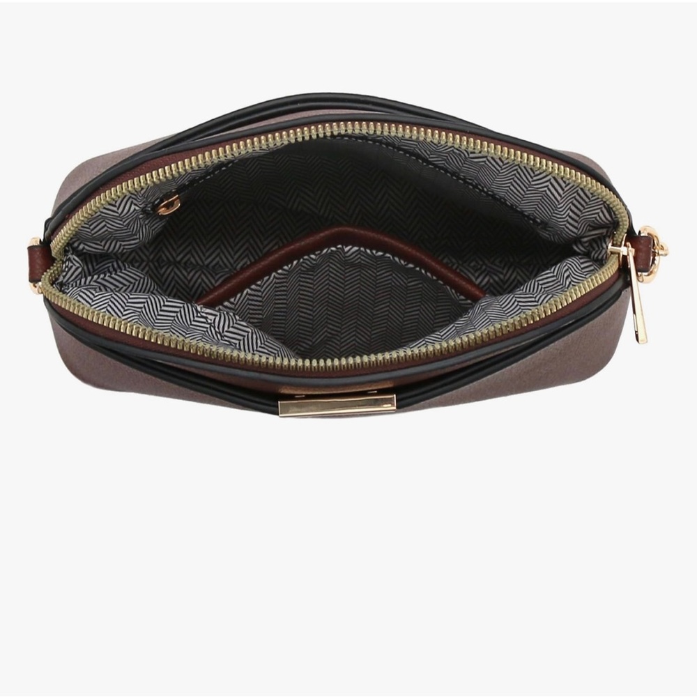Elegant Brown Dome Crossbody Bag, NWT!! - Picture 3 of 7